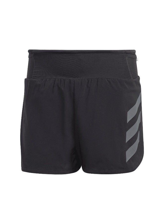 adidas Originals Adidas Agr Short W Black Trail Running Shorts For Women Xs3  - Image 2