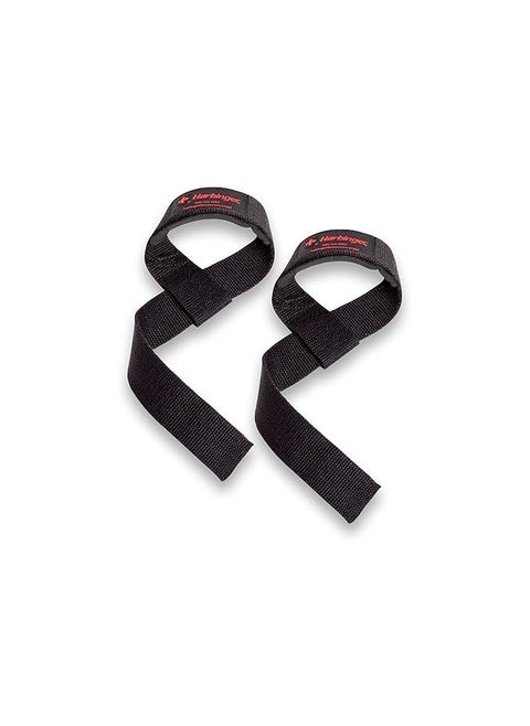 Padded Cotton Lift Straps - Soft, Supportive Neotek Wrist Pads - 21.5" Length, 1.5" Width - Reinforced Edges & Heavy-duty Stitching - Cushions Wrists for Lifting Support