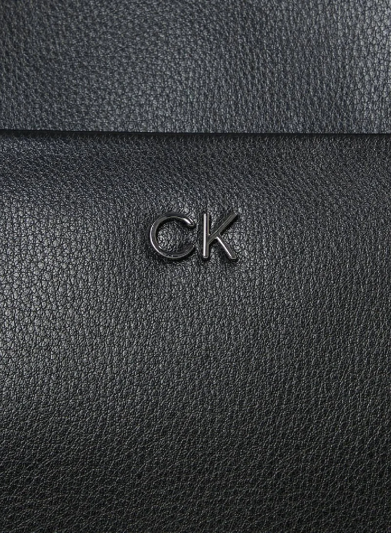 CALVIN KLEIN Women's CK Daily Medium Tote Bag - Polyester, Black