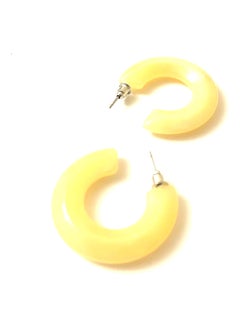 Trio Earrings Yellow Silver rod earrings  - Image 2