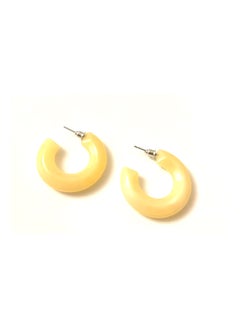 Trio Earrings Yellow Silver rod earrings  - Image 3