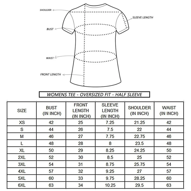 بيواكوف تيشيرت نسائي بني كبير الحجم