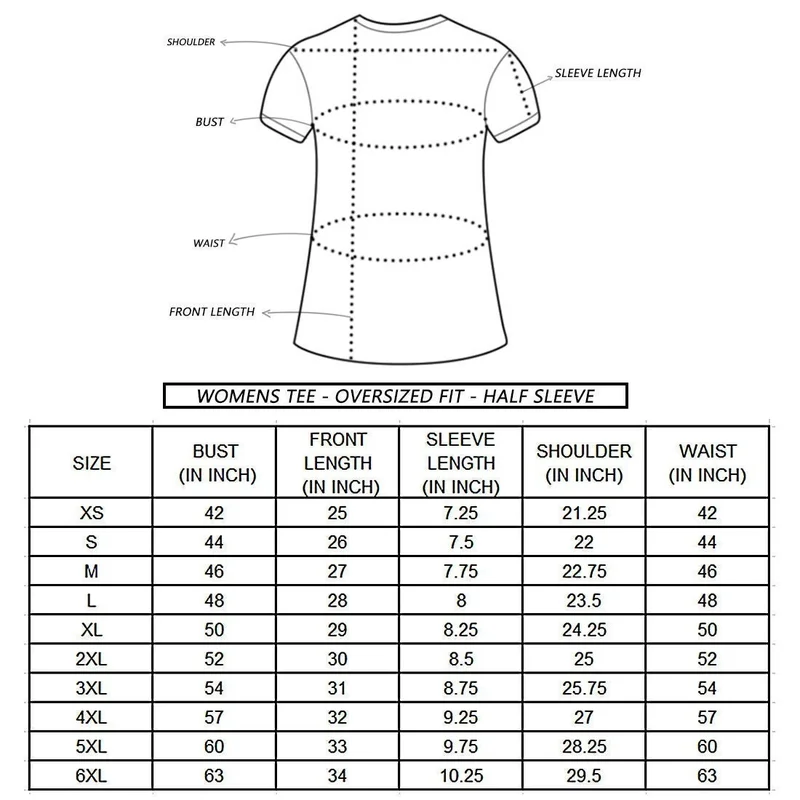 بيواكوف تيشيرت نسائي بني كبير الحجم