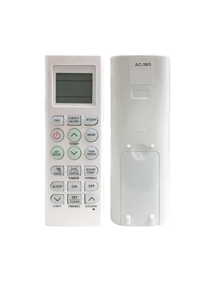 AC Remote Control for LG Split and Window Air Conditioner(36G) - Image 2