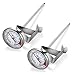 KT THERMO KT THERMO Instand Read 2-Inch Dial ThermometerÃ¯Â¼Ë†2-PackÃ¯Â¼â€°, Best for The Coffee Drinks,Chocolate Milk Foam  - Image 2