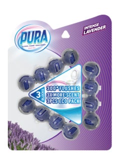Pura Toilet Freshener Lavender 3 Pieces 