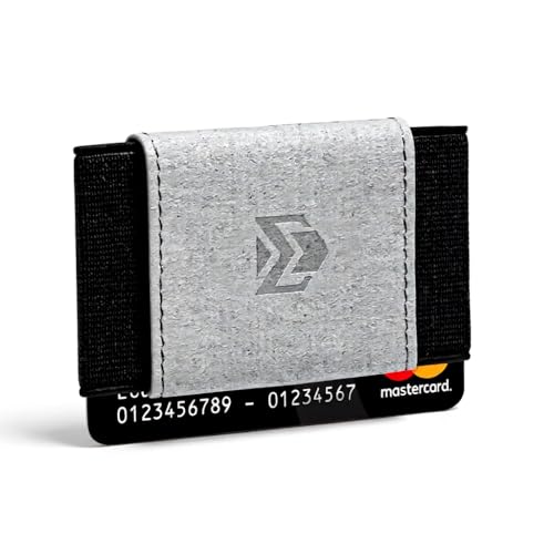 VBAX Elastic Wallet for Men & Women – Slim Minimalist Front Pocket Credit Card Holder, Stretch Fabric Design Fits 10 Cards & Cash – Compact Everyday Carry Wallet for Travel & Daily Use - Image 1