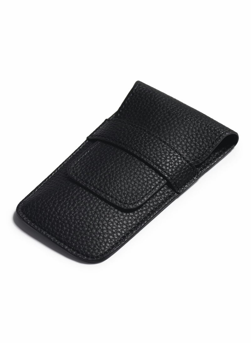 SYOSI Portable PU Leather Watch Storage Pouch - Single Watch Gift Bag for Men and Women, Ideal for Travel and Storage - Image 3