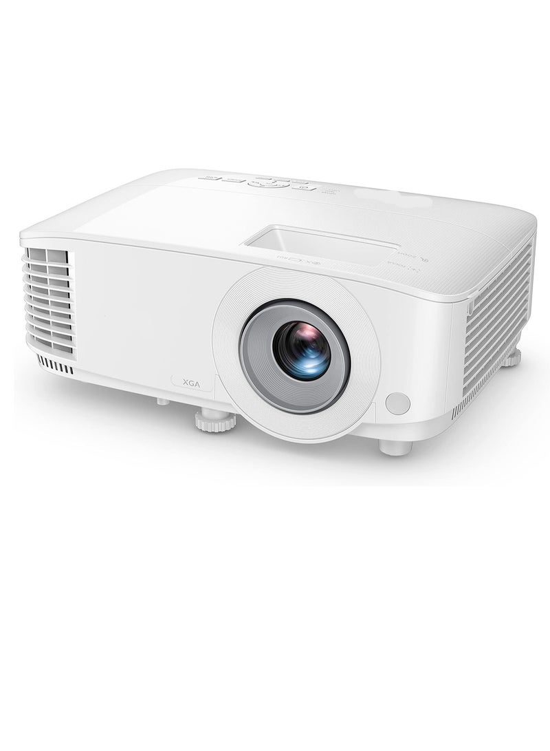 Projector with Digital Light Processing (DLP) technology, 4000 lumens, 20000:1 contrast ratio, dual HDMI ports, high contrast 20000:1, VGA, automatic keystone correction, Smart Eco technology. - Image 1