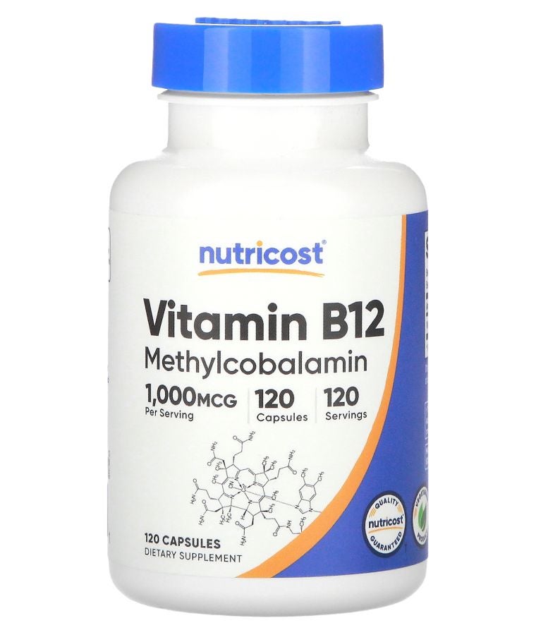 Vitamin B12 1000 mcg 120 Capsules