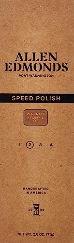 Allen Edmonds Men's SPEED POLISH Shoe Accessory, Walnut, One Size 0X US - Image 5