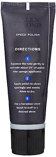 Allen Edmonds Men's SPEED POLISH Shoe Accessory, Walnut, One Size 0X US - Image 4