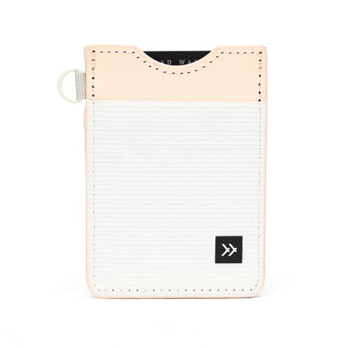 Thread Wallets Ultra Slim Minimalist Card Holder Wallet (Off White) - Image 1