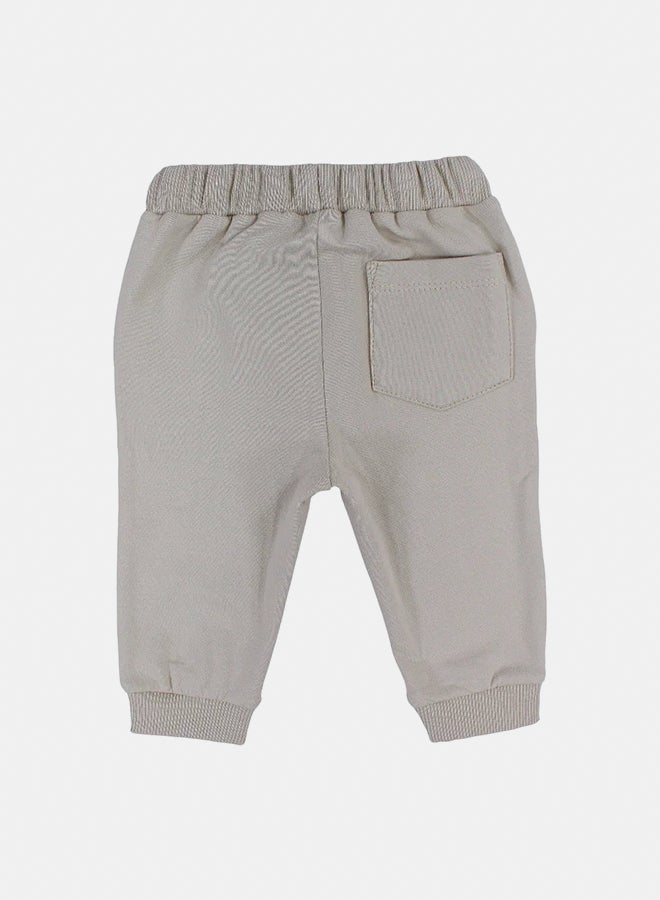 بمبيلو بنطال سويتبانت أولاد قطني – بيج - Image 2