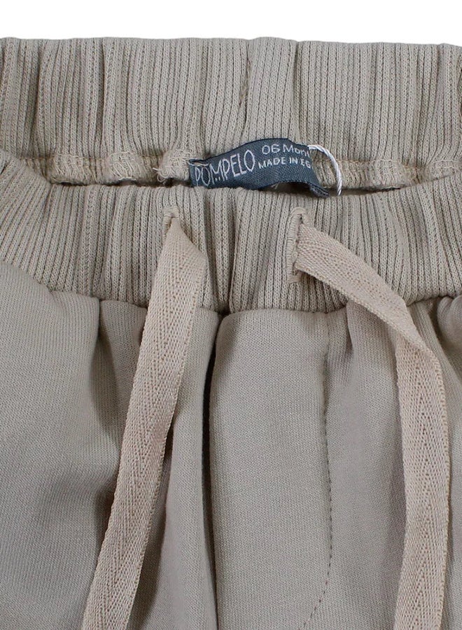 بمبيلو بنطال سويتبانت أولاد قطني – بيج - Image 3