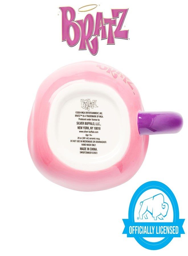 Silver Buffalo Bratz Lips Ceramic 3D Sculpted Mug, 20 Ounces - Image 3