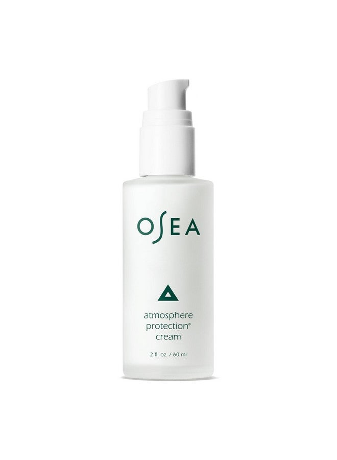 OSEA Atmosphere Protection® Cream 2oz - Lightweight Face Moisturizer for Fast-Absorbing Hydration - Smooths with Niacinamide, Shea Butter, and Undaria Seaweed - Ideal Under Sunscreen or Makeup - Image 1