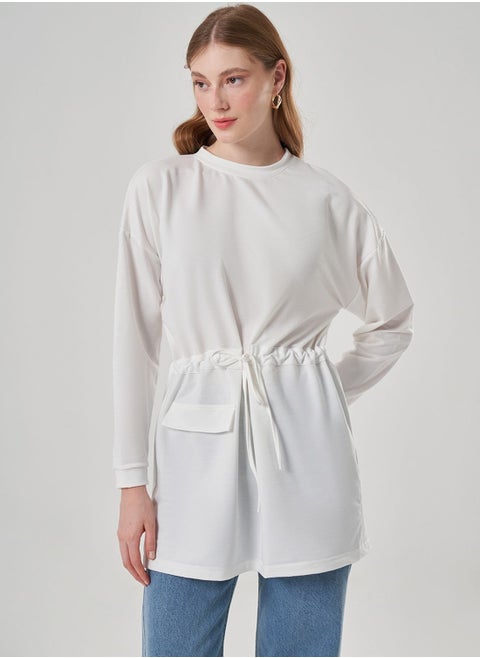 Drawstring Waist Tunic