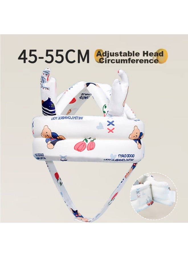 Lovebox Aibaoshi Baby Anti-fall Hat, Anti-fall Pad, Baby Walking Head Protection Pillow, Mesh Breathable, Toddler Walking Aid, Weier Qishi S337 - Image 4