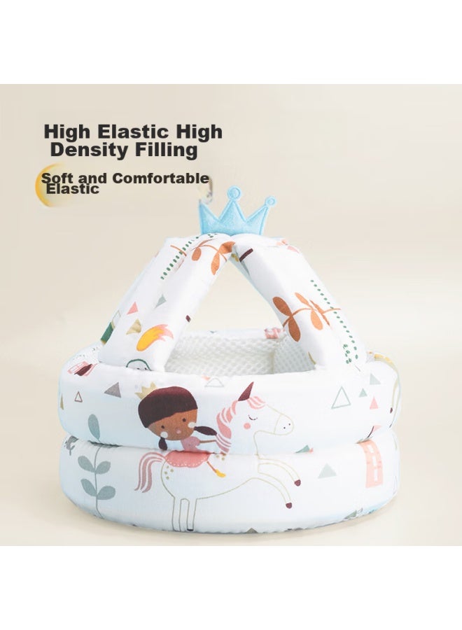 Lovebox Aibaoshi Baby Anti-fall Hat, Anti-fall Pad, Baby Walking Head Protection Pillow, Mesh Breathable, Toddler Walking Aid, Weier Qishi S337 - Image 5