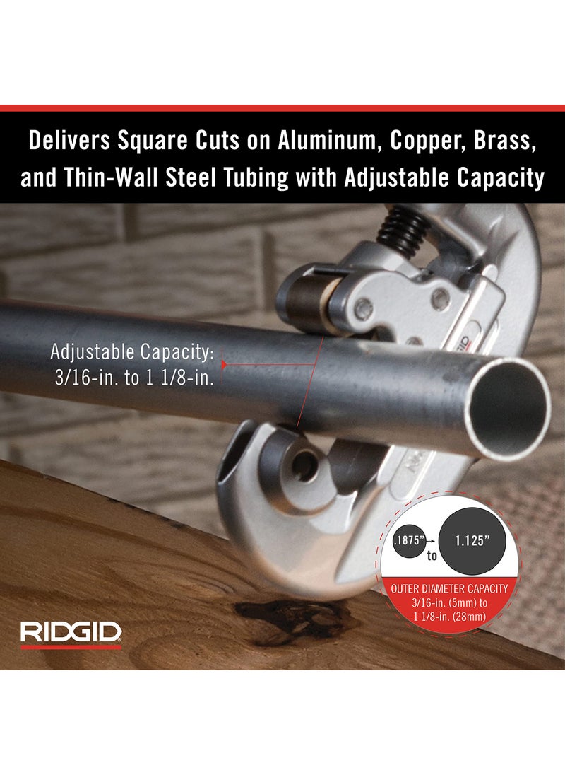 RIDGID Ridgid 32920 model 15 Screw Feed Tubing Cutter, 3/16" To 1-1/8" Tube Cutter  - Image 3