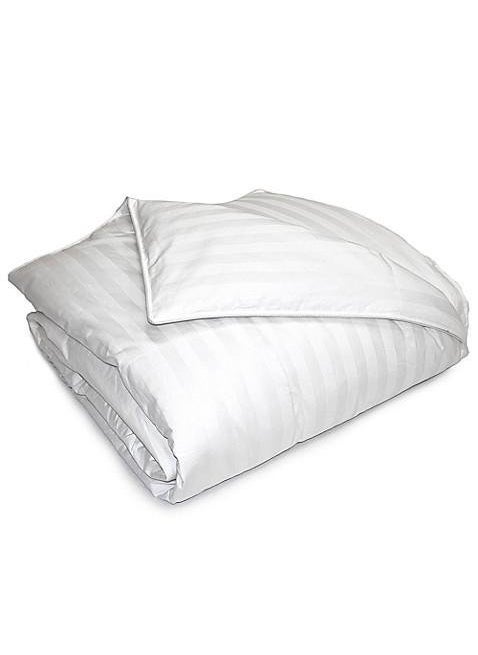 Maple Linens Maple Linens Satin Stripe Zippered DuvetQuiltRazaiComforter Cover Single 62X92 White  - Image 2