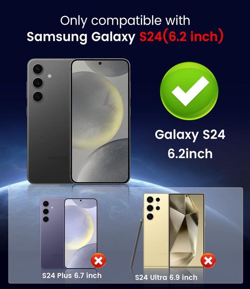 MAGICHUB Luxury Paper Thin Case Cover for Samsung Galaxy S24 FE 5G | Matte Finish | Only Compatible with Wireless Magnetic Accessories | Compatible with magsafe | (White) - Image 2