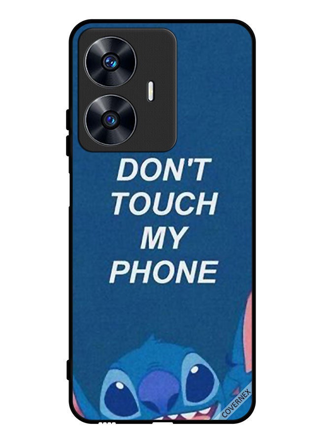 Covernex Protective Case Cover For Realme C55 Don't Touch My Phone - Image 1