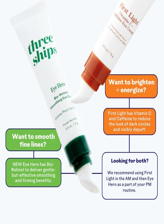 Three Ships Eye Hero Bio-Retinol Smoothing Eye Cream - Image 4