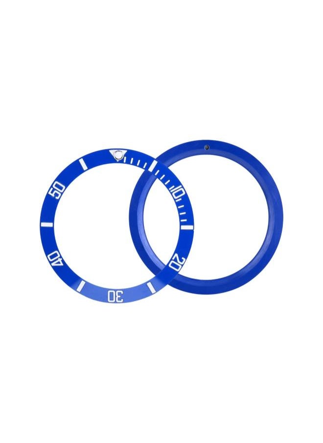 Watch Insert Loop, 4 Colors New Ceramic Watch Wristwatch Bezel Insert Loop Replacement Parts New Lightweight Watch Wristwatch Bezel Insert Loop(02)