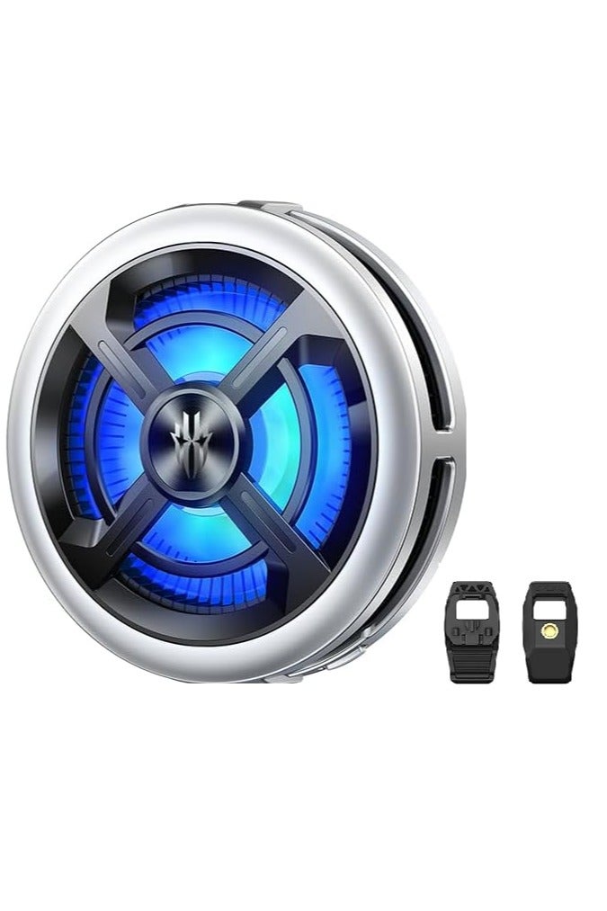 نوبيا ريد ماجيك مبرد هاتف ريد ماجيك 6 إير – مروحة تبريد خفيفة بقدرة 15 واط مع مشبك ومشتت حراري شبه موصل | مناسب لهواتف أندرويد وآيفون (مثالي لـ ببجي موبايل، كول أوف ديوتي، فورتنايت والمزيد) - Image 1