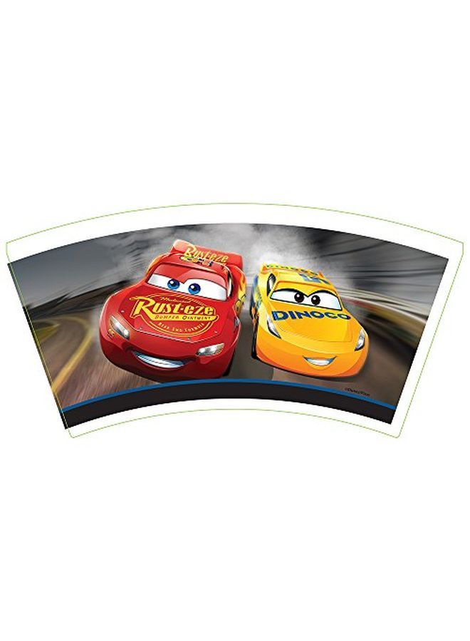 Unique Disney Cars 3 Paper Cups 8 Pcs - Image 2