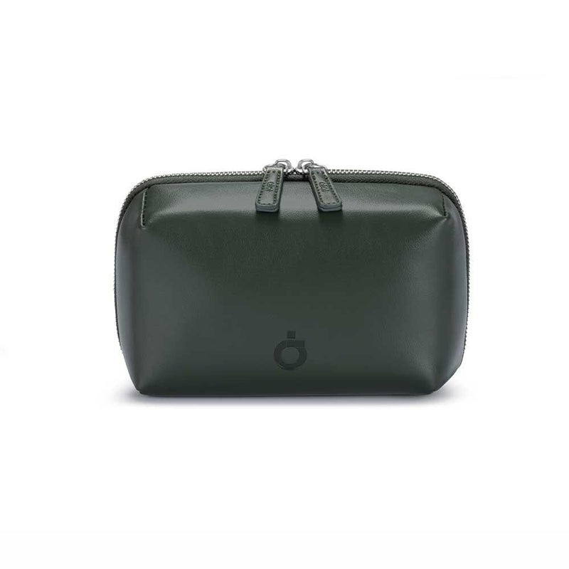 Alot Elegant Quilted Purse PU Leather Handbag with 1-Liter Capacity and Multiple Pockets for Daily Use - Green - Image 1