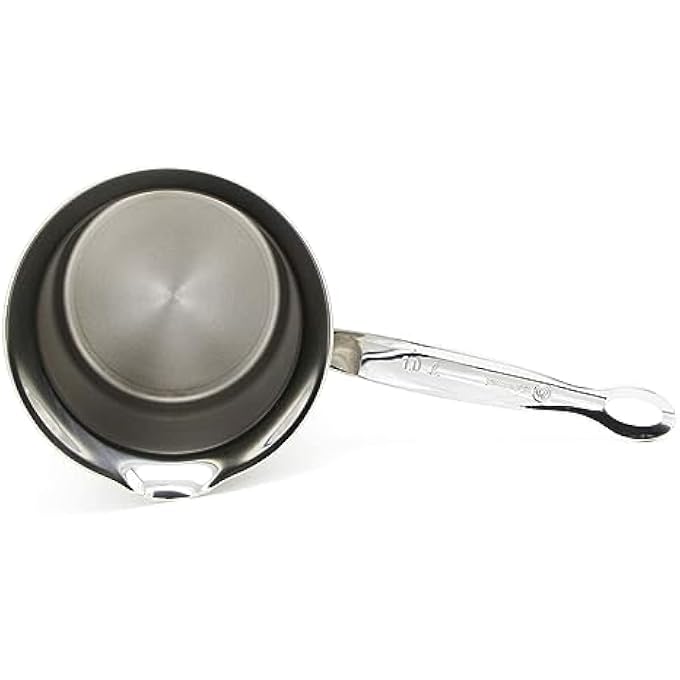 Korkmaz Classic Coffee Pan 10L  Stainless Steel Milk Pot  Silver  Ka137 - Image 2