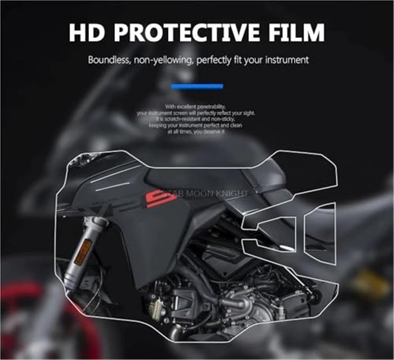 QASULER HD Screen Protector for Multistrada V2S V2 2021 - Image 3