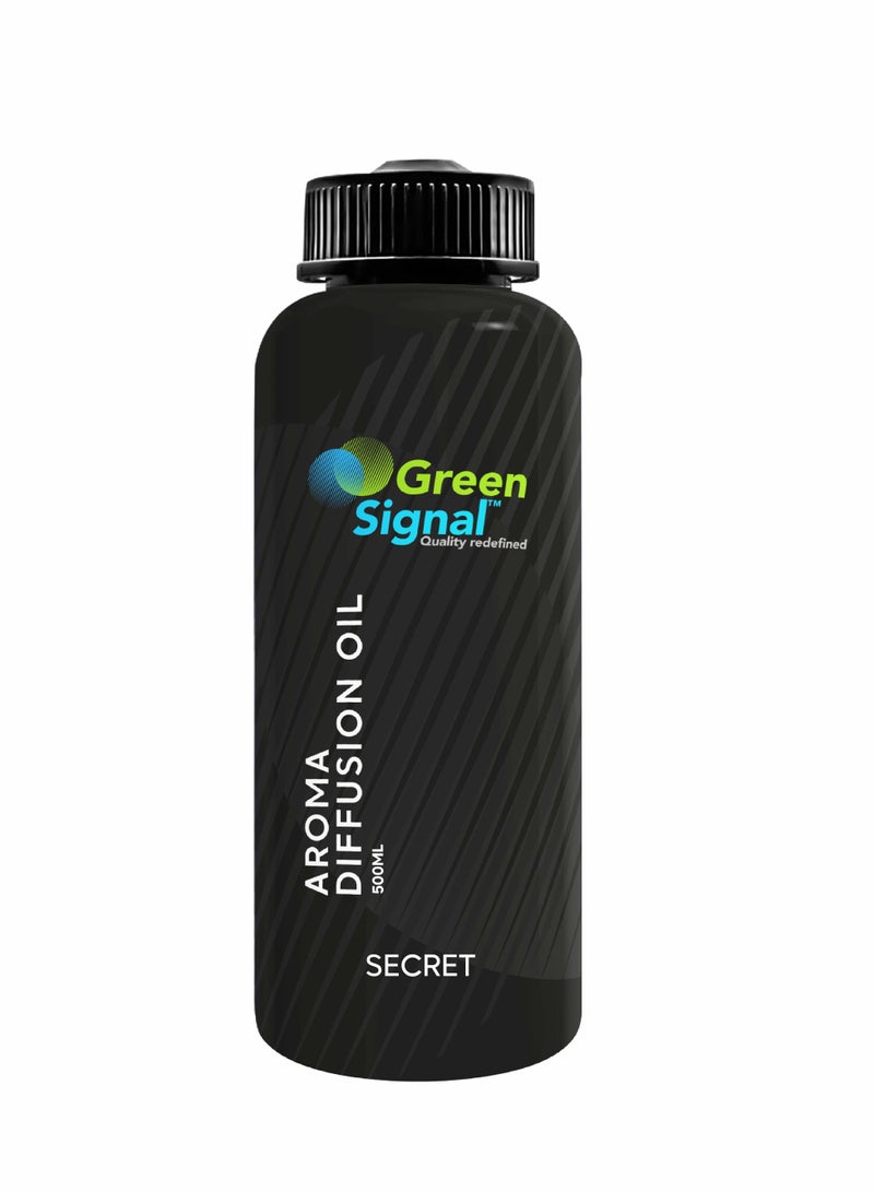جرين سيجنال زيت معطر لجهاز التعطير سيكرت  – 500 مل – زيت عطري فاخر – رائحة أنيقة وغامضة تدوم طويلاً  - Image 1