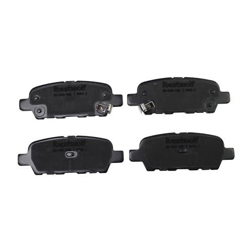 IBESTWOLF Front and Rear Ceramic Brake Pads for 2013 Infiniti JX35 2014-2019 QX60 for 2015-2020 Nissan Murano 2013-2019 Pathfinder, Disc Brake Pad Replacement P-905 P-1649 - Image 3