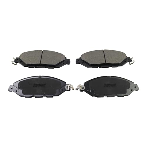 IBESTWOLF Front and Rear Ceramic Brake Pads for 2013 Infiniti JX35 2014-2019 QX60 for 2015-2020 Nissan Murano 2013-2019 Pathfinder, Disc Brake Pad Replacement P-905 P-1649 - Image 4