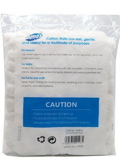 venex 100% Cotton 300 Balls - Soft, Hygienic & Gentle for Sensitive Skin, Multi-Purpose Cotton for Makeup, Skincare, Baby Care, Cleaning & Crafts - High-Quality & Lint-Free Cotton for Everyday Use  - Image 2