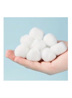 venex 100% Cotton 300 Balls - Soft, Hygienic & Gentle for Sensitive Skin, Multi-Purpose Cotton for Makeup, Skincare, Baby Care, Cleaning & Crafts - High-Quality & Lint-Free Cotton for Everyday Use  - Image 3