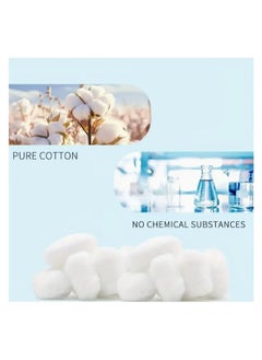 venex 100% Cotton 300 Balls - Soft, Hygienic & Gentle for Sensitive Skin, Multi-Purpose Cotton for Makeup, Skincare, Baby Care, Cleaning & Crafts - High-Quality & Lint-Free Cotton for Everyday Use  - Image 5
