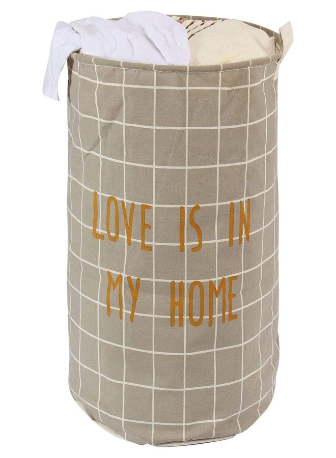 Styleys Laundry Bag Laundry Basket For Clothes, Large 63 Litres (S11052 - Grey Stripe), 18.9 Inch, 40 cm - Image 1