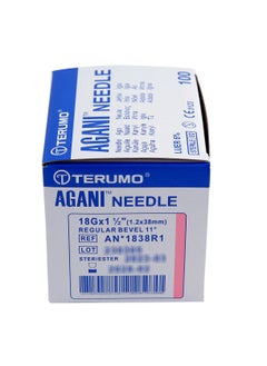 TERUMO Terumo Agani Needle 18G x 1 1/2 (1.2 x 38mm)  - Image 1