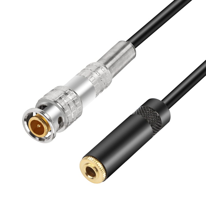 MEIRIYFA BNC Male to 3.5mm (1/8") Female Plug TRS Stereo Coaxial Power Audio Cable(0.5M) (BNC Male to 3.5mm Female) - Image 5
