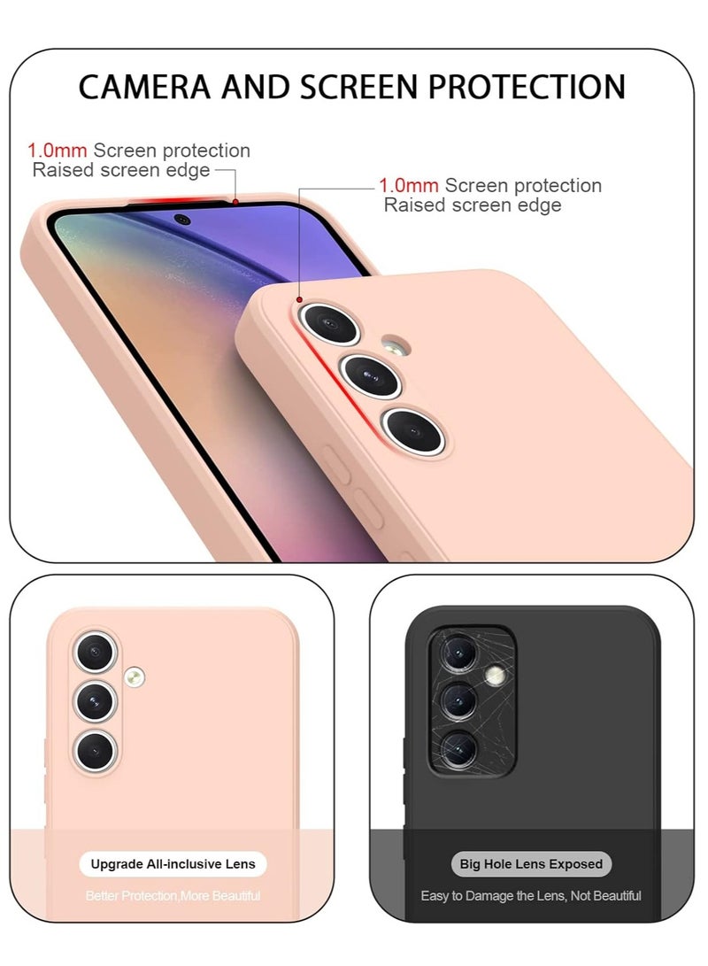 BORTONY Samsung Galaxy A36 Case Cover Soft Silicone Military Grade Drop Protection Anti-Scratch Microfiber Lining Shockproof Slim Cover for Samsung Galaxy A36 - Image 2