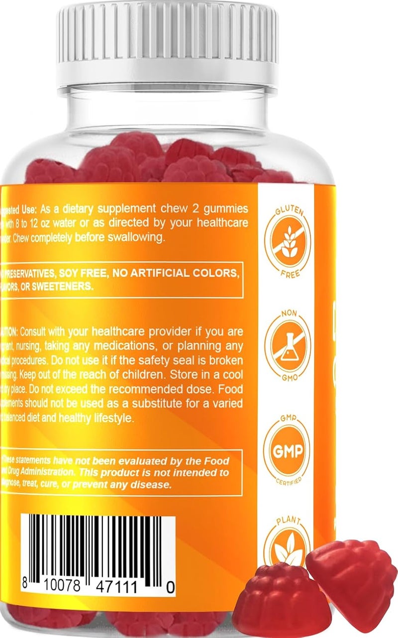 Vitamatic Vitamin D3  K2 Gummies 2Pack 60 Count Supports Healthy Bones Heart Health Calcium Absorption and Immune Function PlantBased NonGMO GlutenFree - Image 4