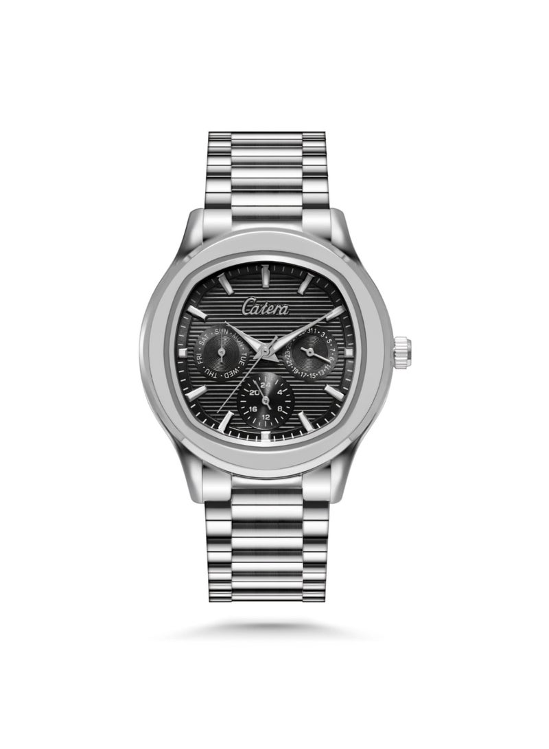 كاتيرا ساعة رجالية بتصميم عصري