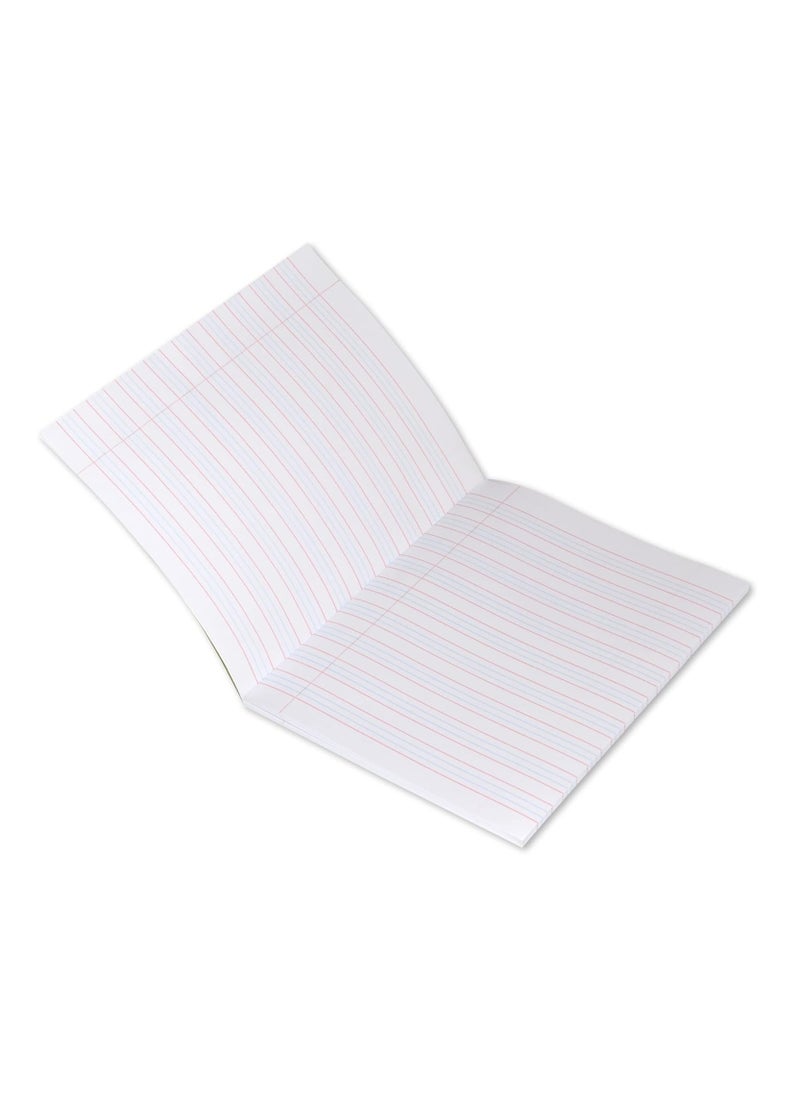 FIS - Exercise Book Pack Of 12 120 Pages 4 Line With Margin FSEB4LM120N - Image 1