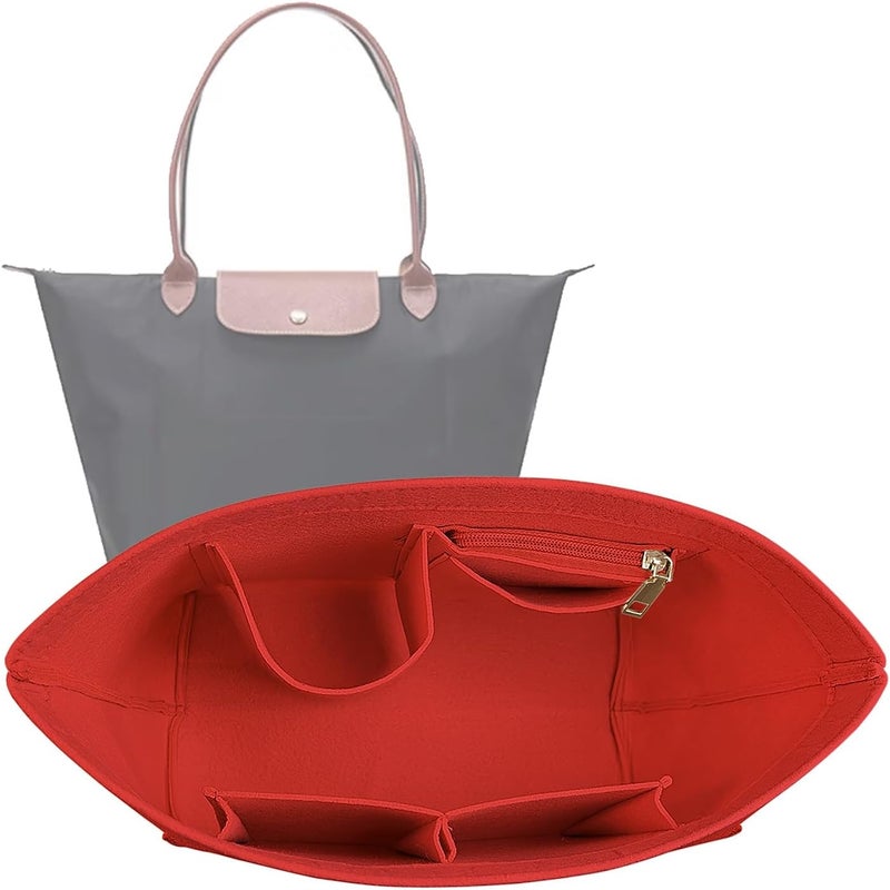 Lckaey bag Organizer Insert for le pliage organizer insert Handbags Organizer1012crimson-S - Image 1