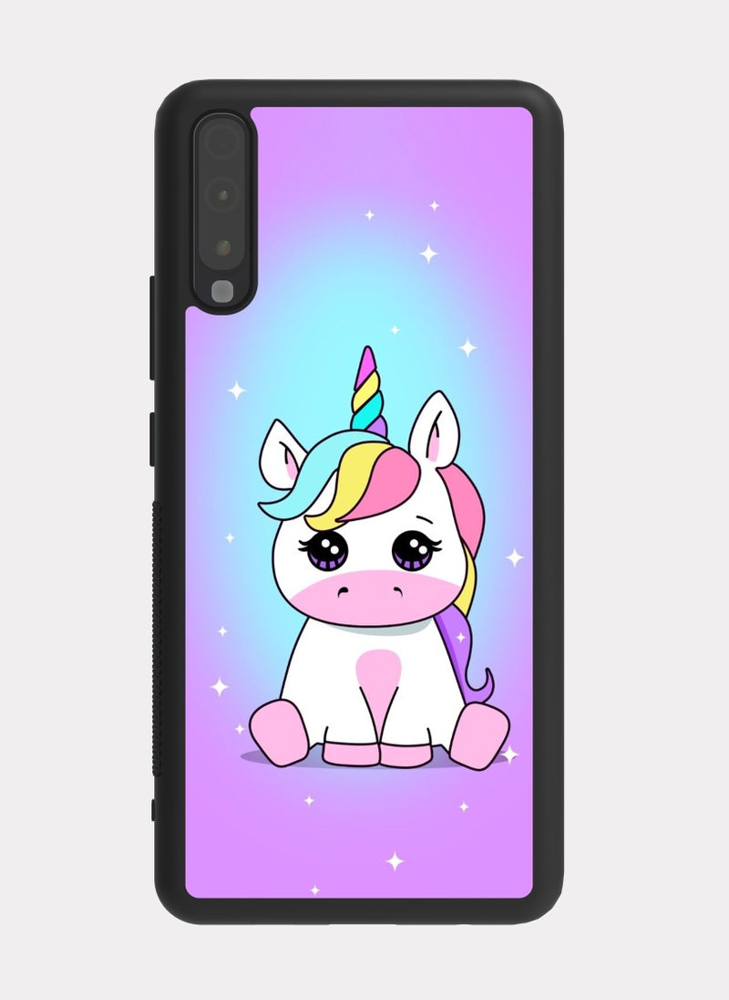 PXLAAT Samsung Galaxy A70 case cover Unicorn - Image 1